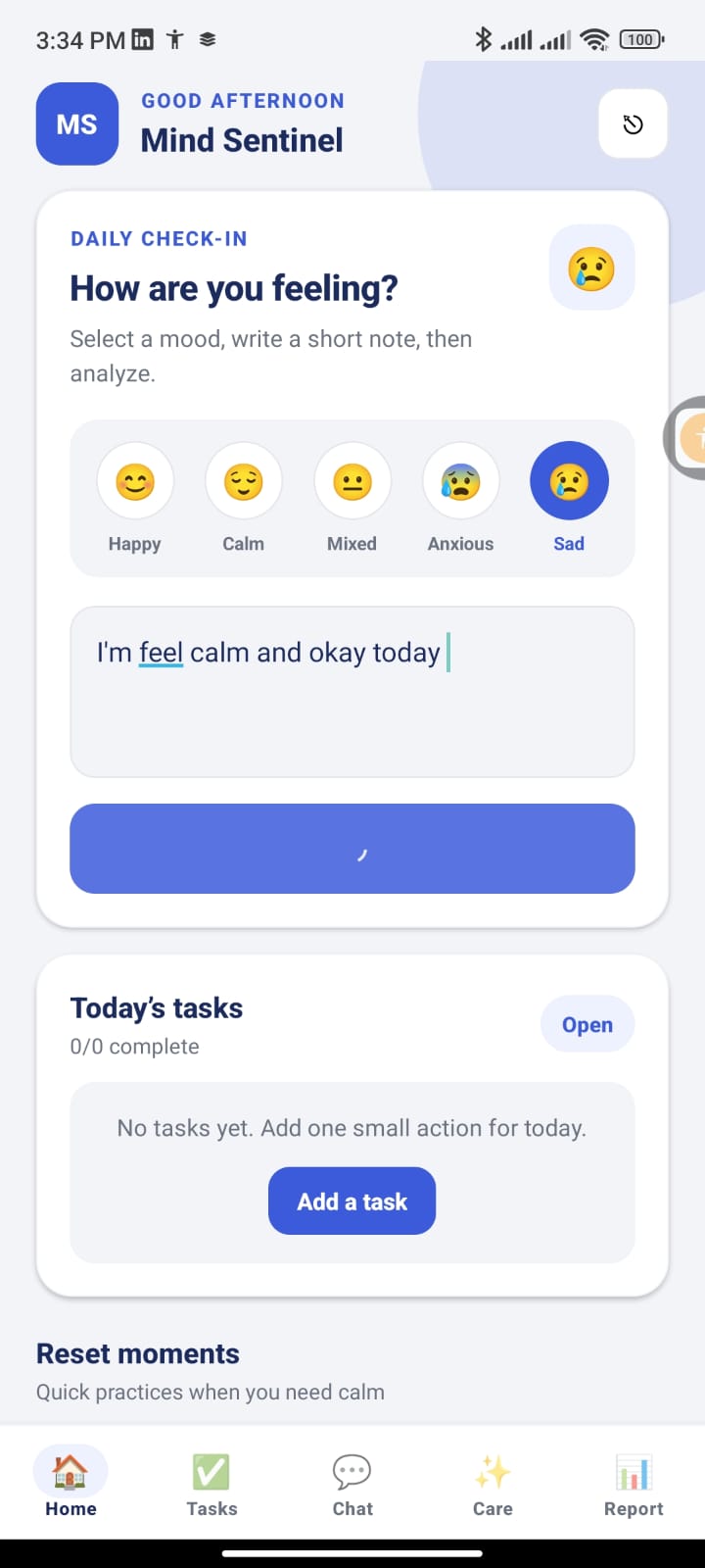 Mind Sentinal AI screen 13